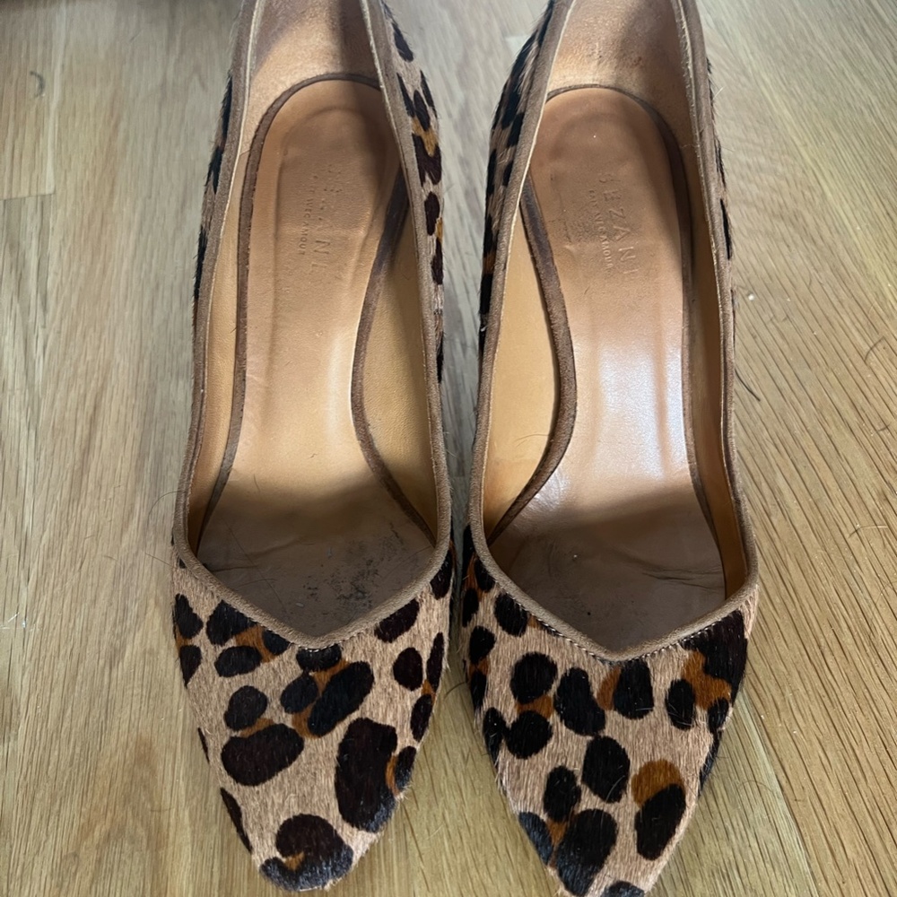 Sezane Leopard Pumps - Size 36 ( US 6 ) - Picture 2 of 5